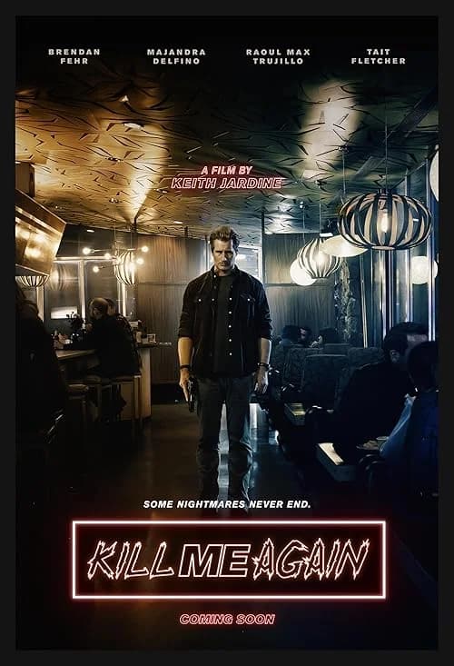 Kill Me Again film posteri