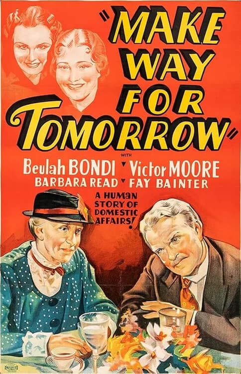 Make Way for Tomorrow film posteri