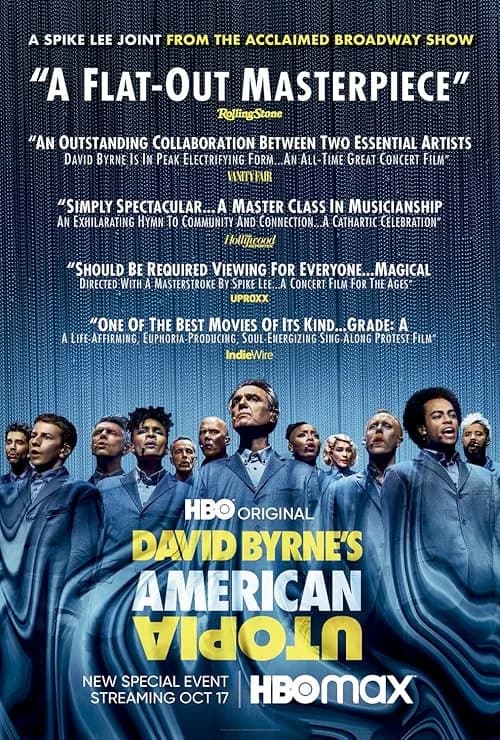 David Byrne's American Utopia film posteri